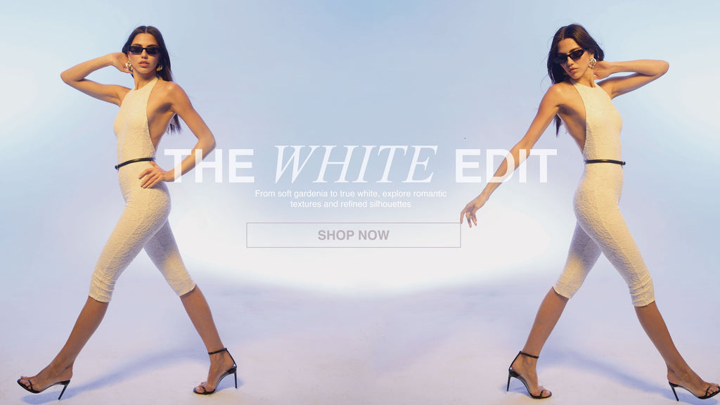 The White Edit. From soft gardenia to true white, explore romantic textures and refined silhouettes. Shop Now.