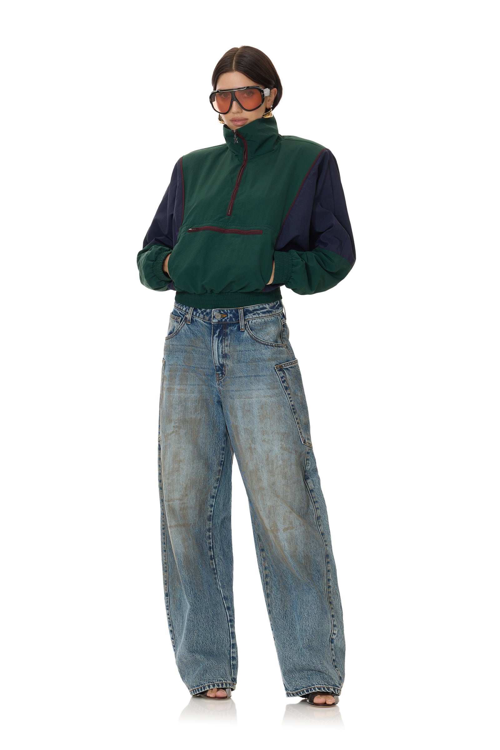 Virgo Windbreaker Jacket - Pine Grove Mix - 54405528125810