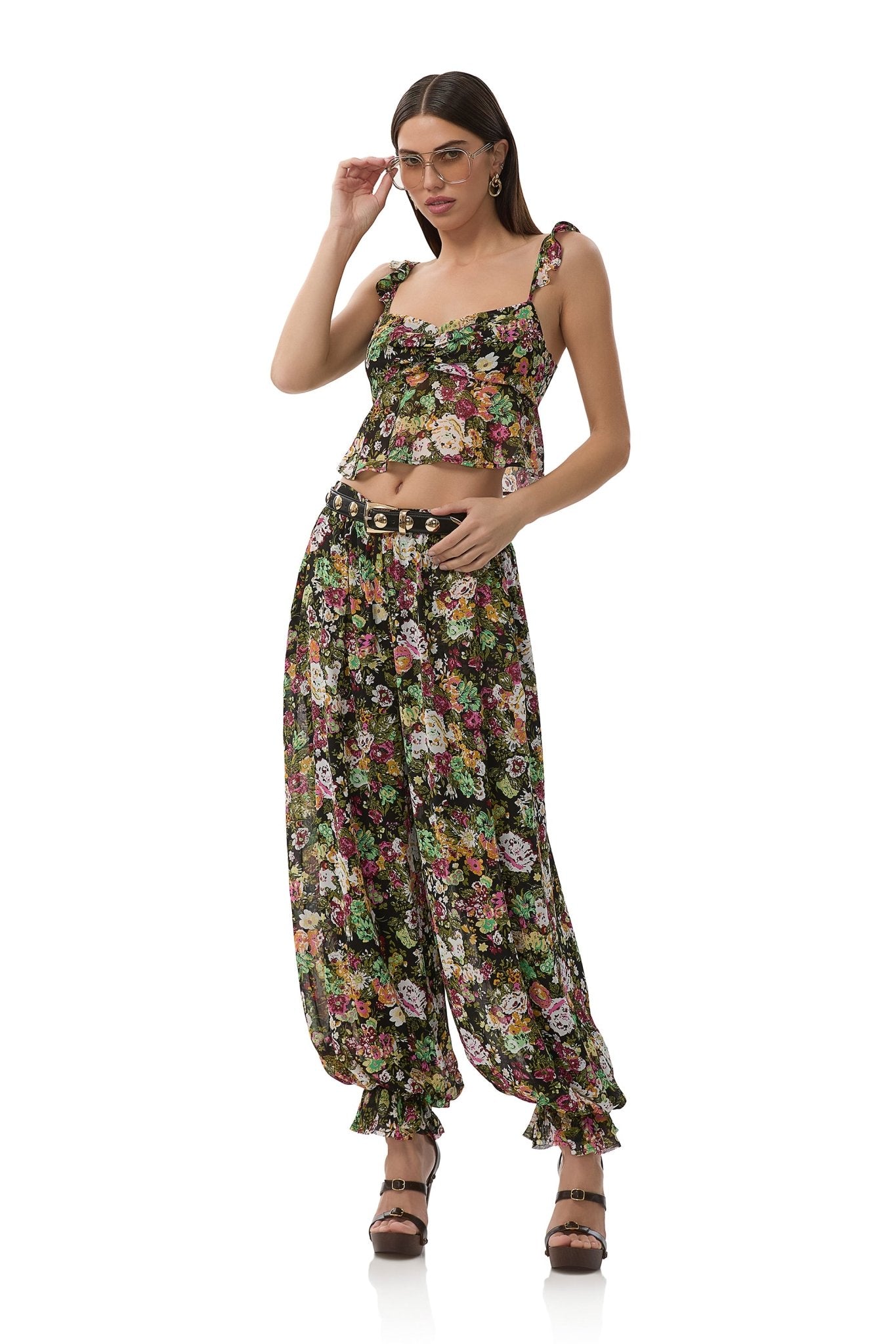 Aisha Top - Vintage Floral - AFRM