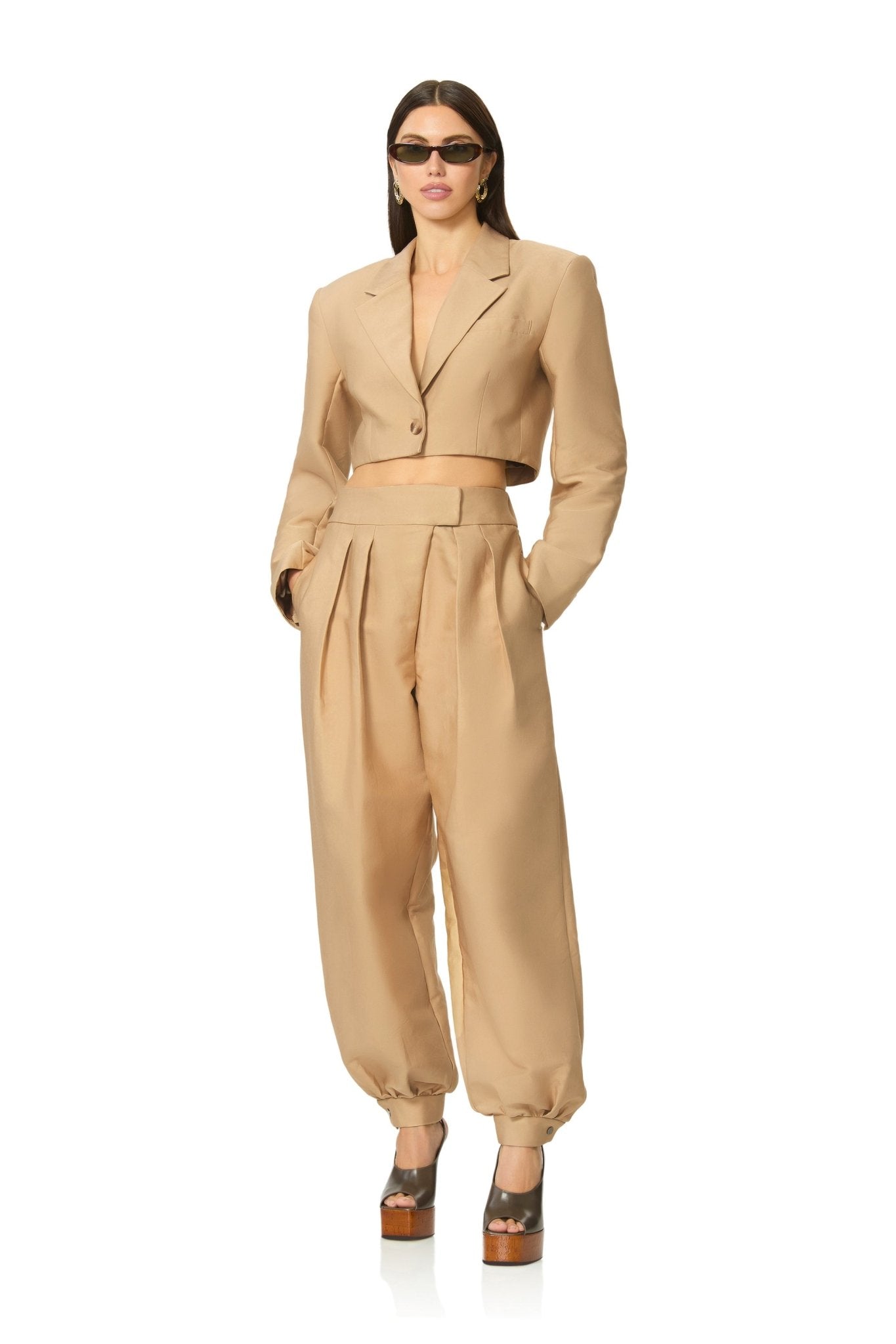 Berner Balloon Pant - White Pepper - AFRM