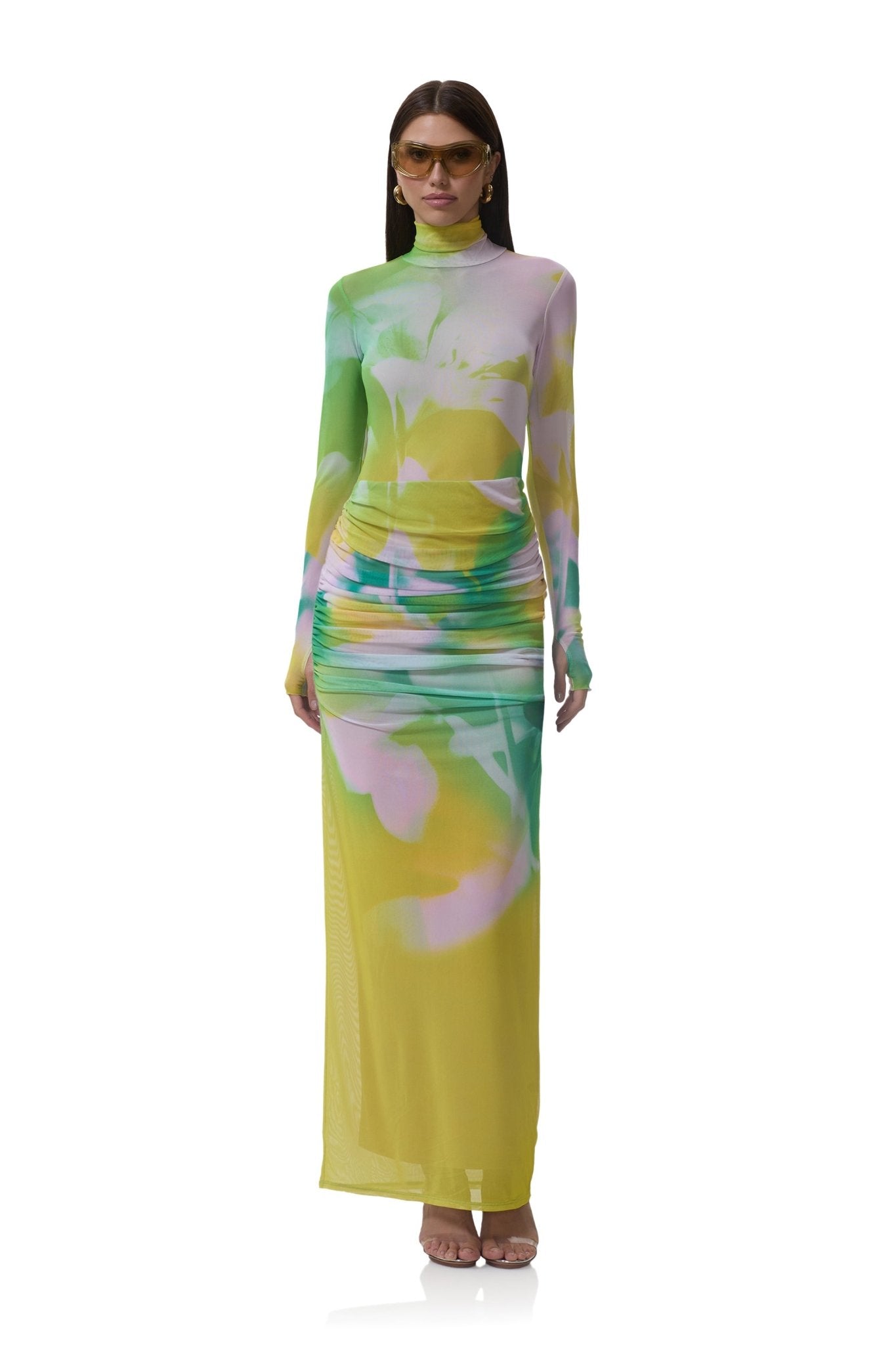 Bevin Skirt - Sunblur Blossom - AFRM