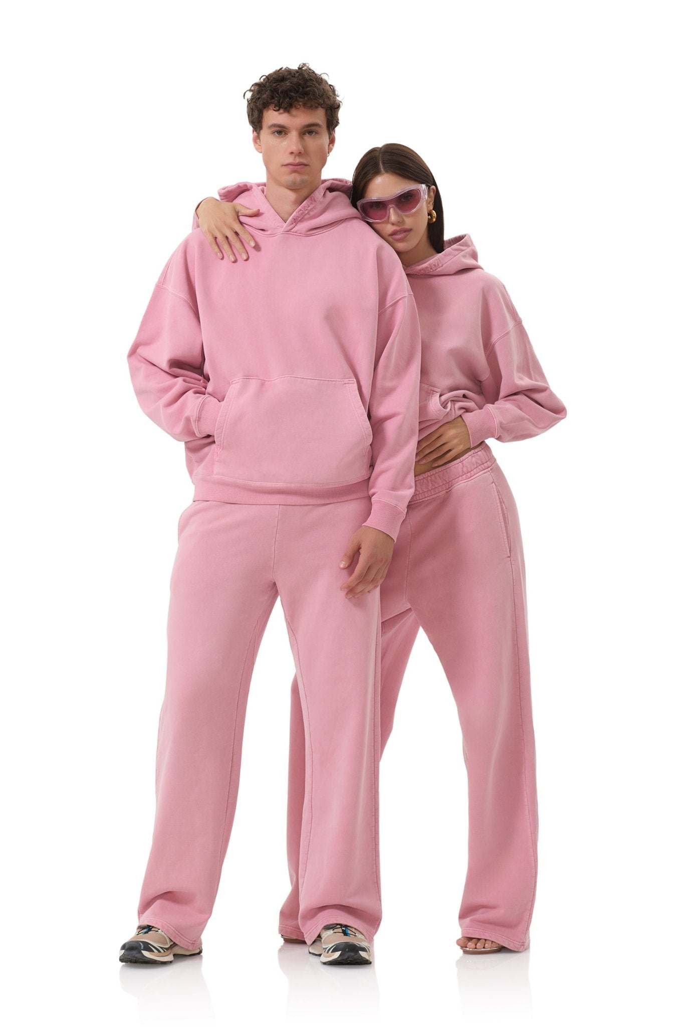 Blake Pullover Hoodie - Clay Pink - AFRM