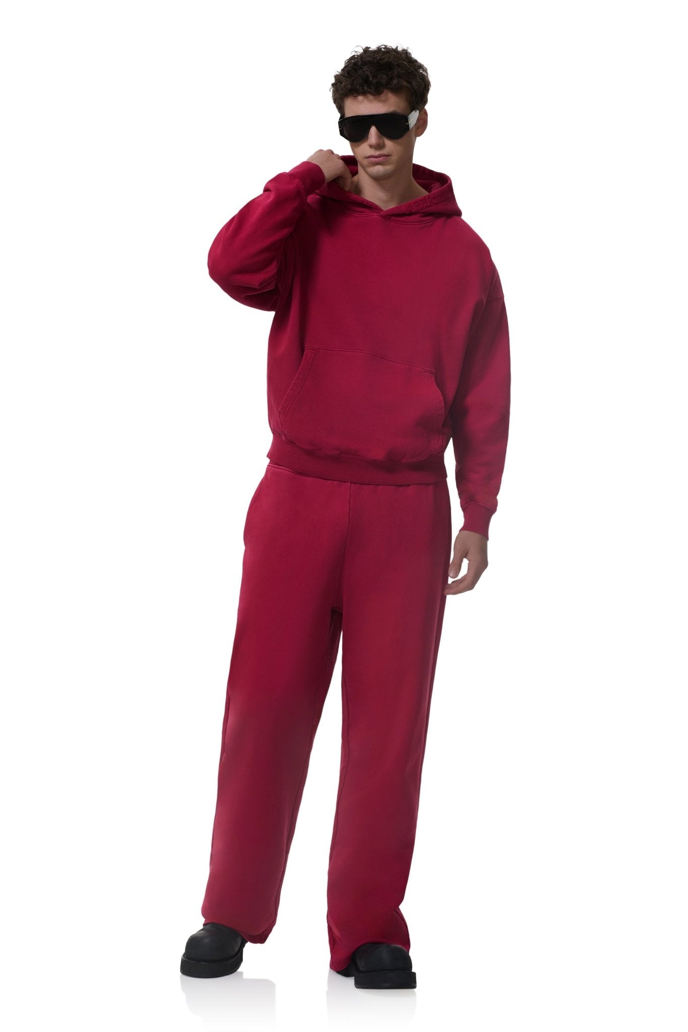 Blake Pullover Hoodie - Rio Red - AFRM