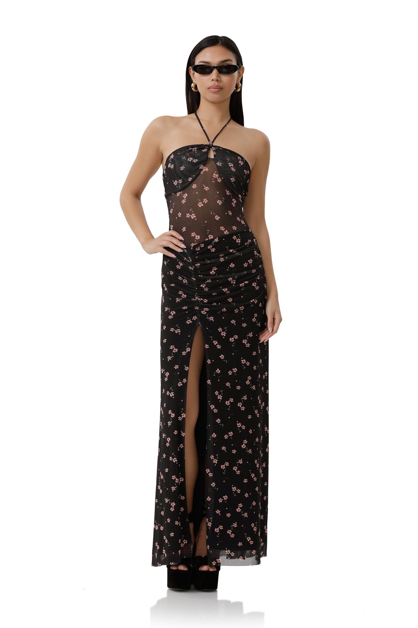 Britta Dress - Delicate Ditsy - AFRM