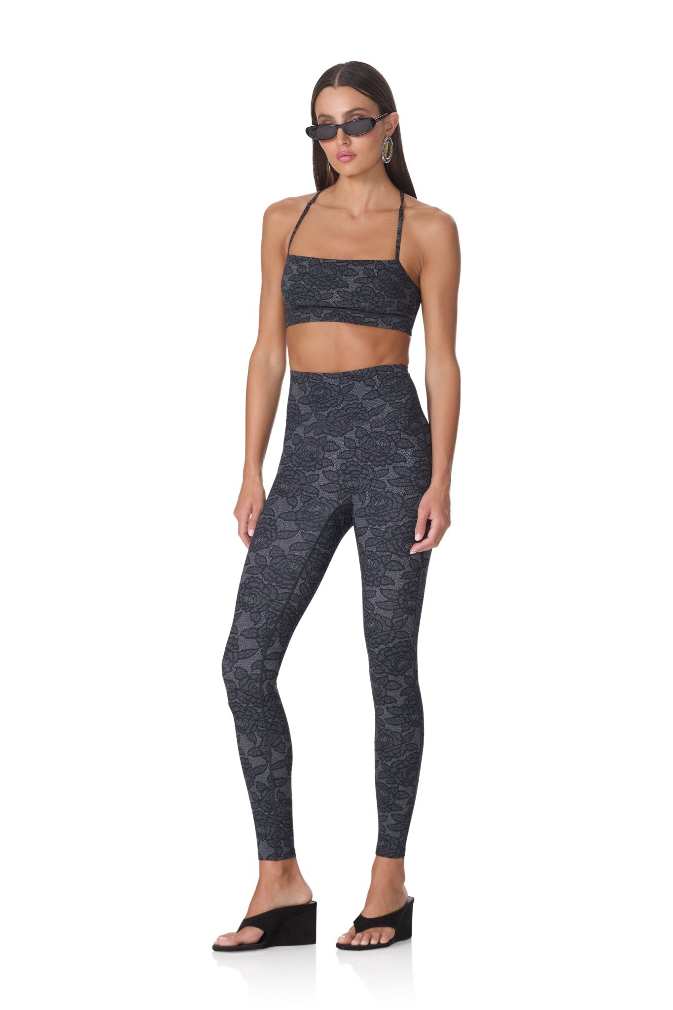 Broden Legging - Black Lace - AFRM