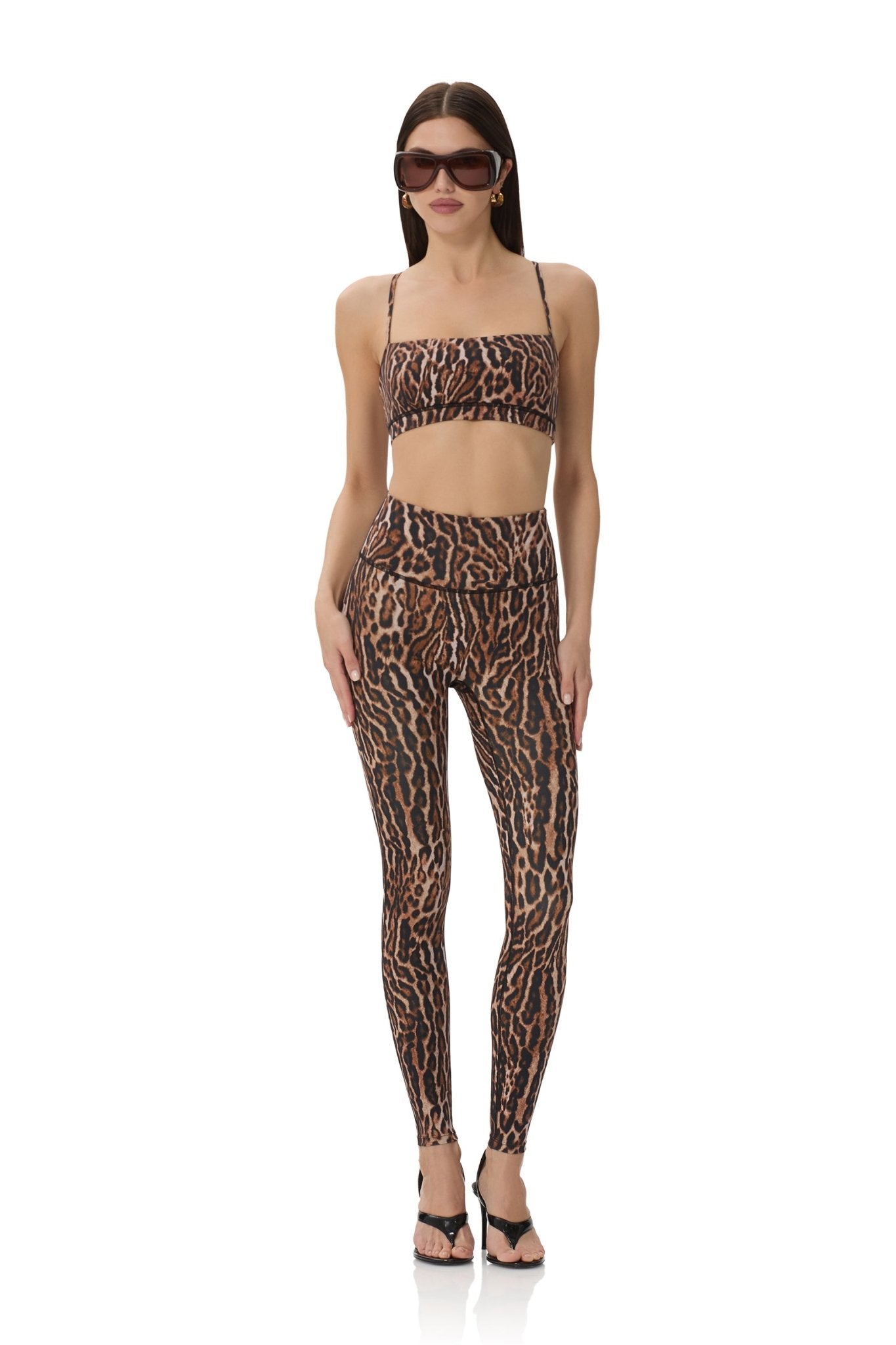 Broden Legging - Brushed Leopard - AFRM
