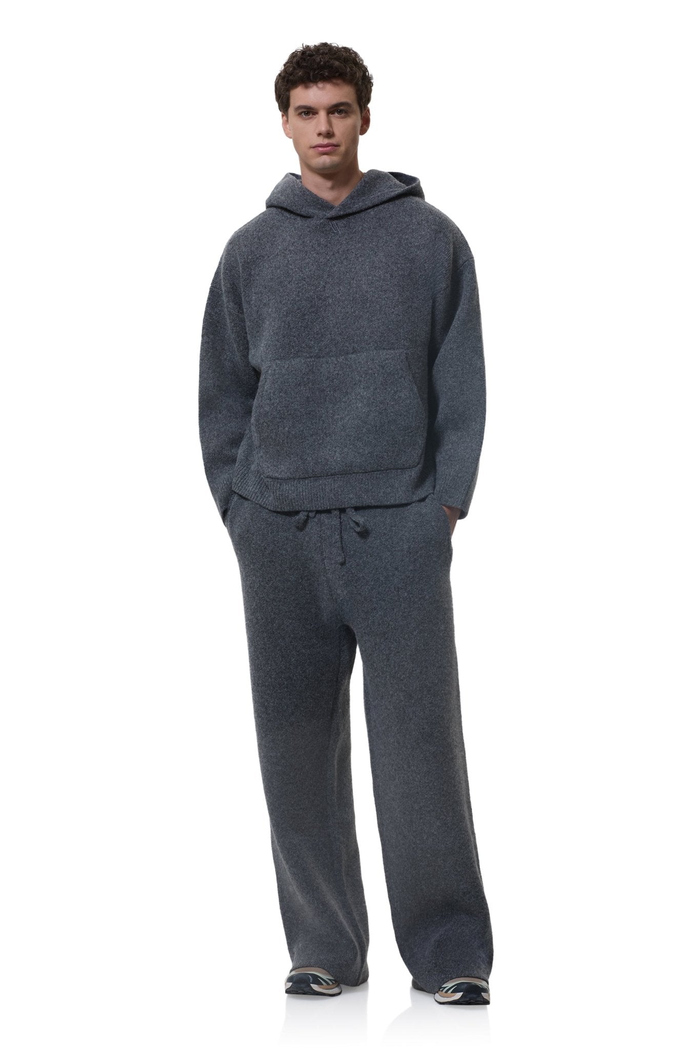 Curtis Sweater Pant - Heather Charcoal - AFRM