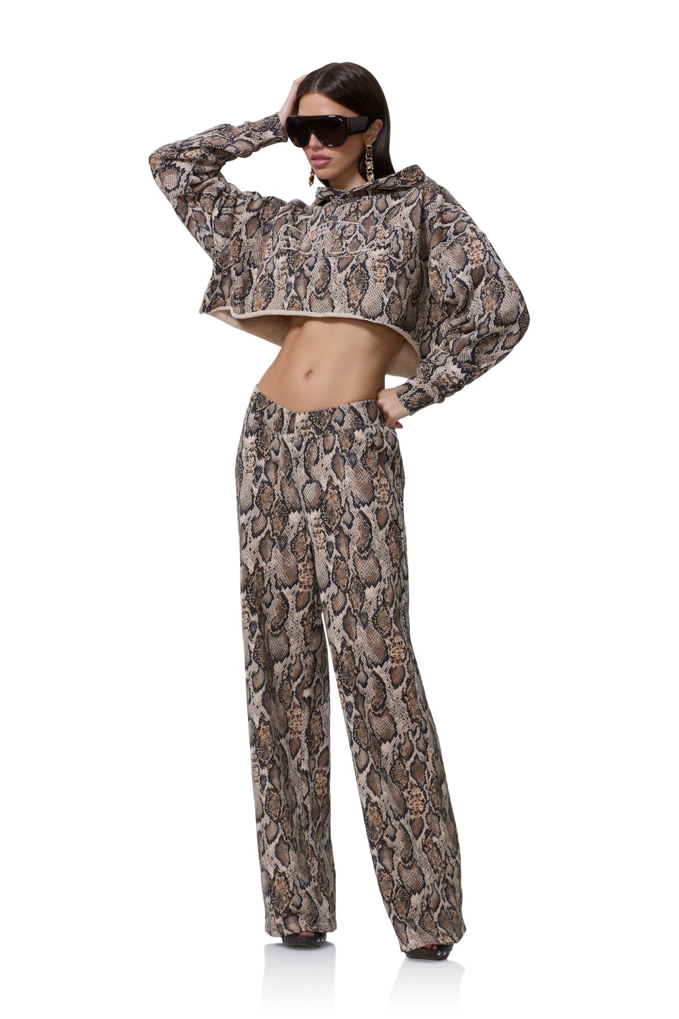 Dustin V Waist Sweatpant - Sand Serpent - AFRM