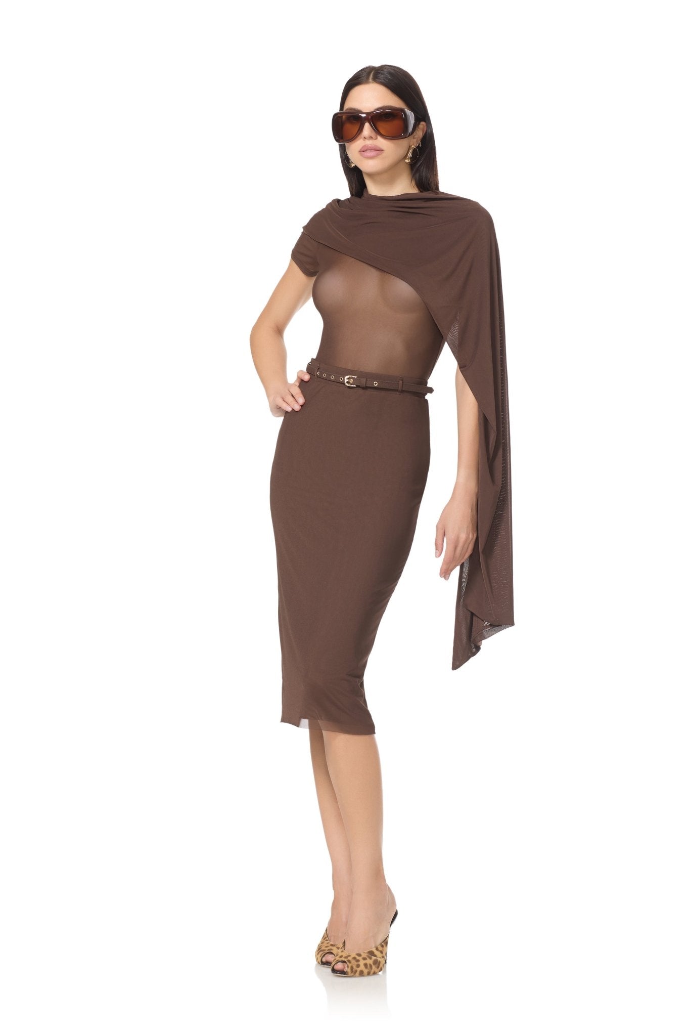 Fiona Top - Espresso - AFRM