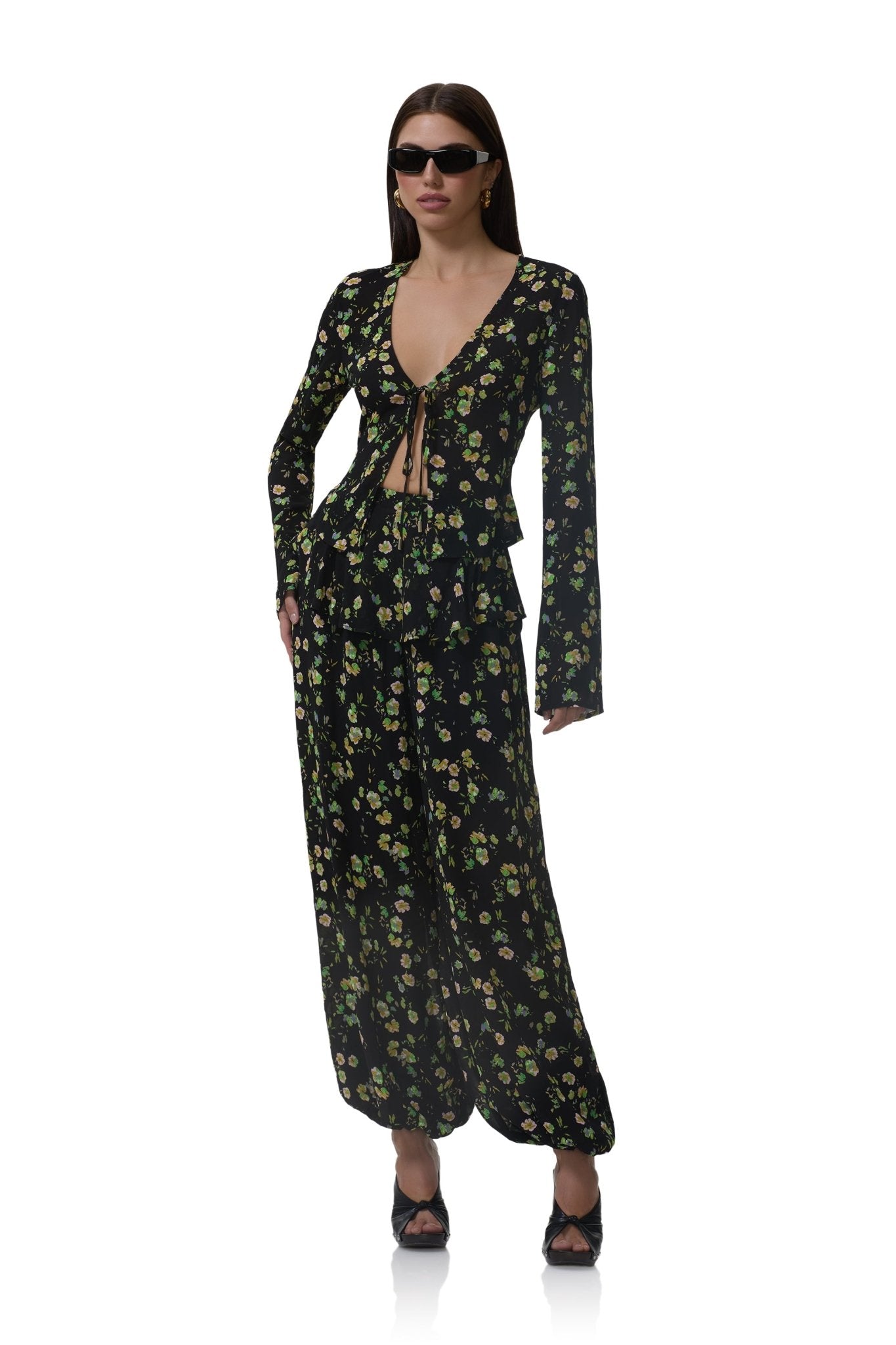 Graciela Pant - Citrus Ditsy - AFRM