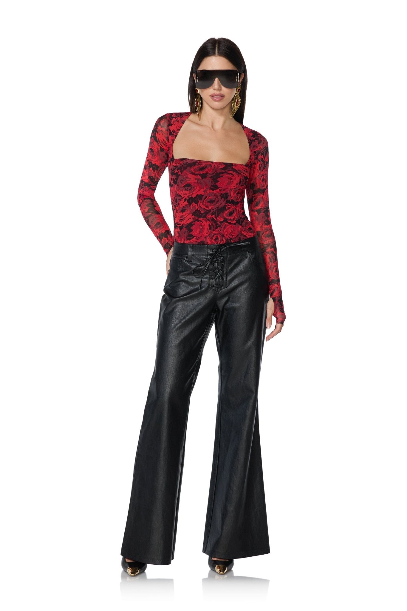 Ines Top - Rose Kissed - AFRM