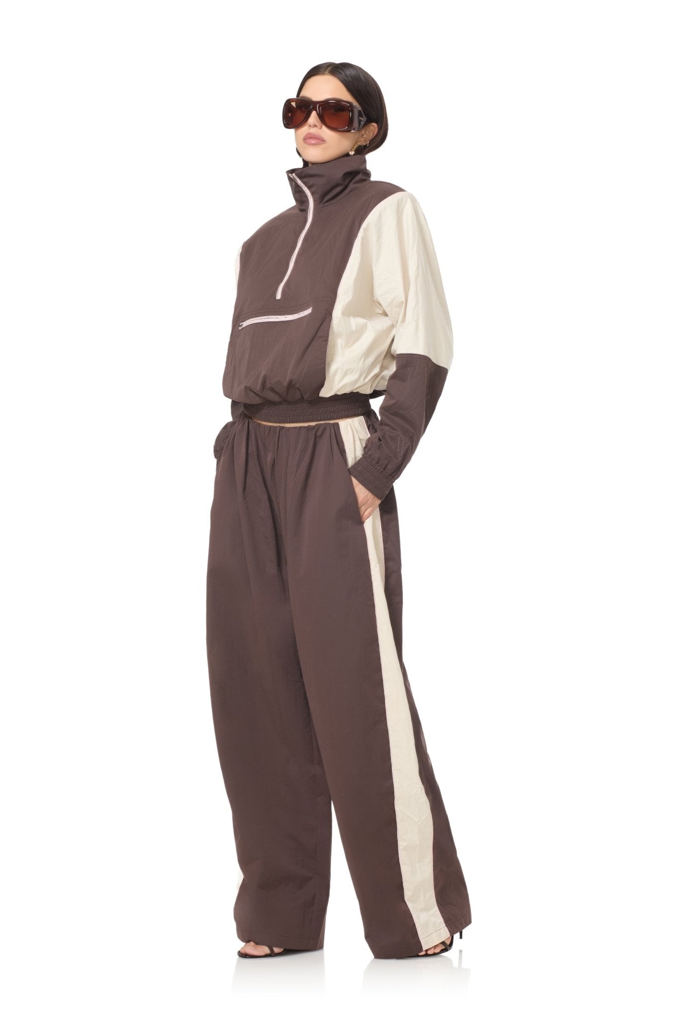 Jinnie Pant - Mixed Coffee Bean - AFRM