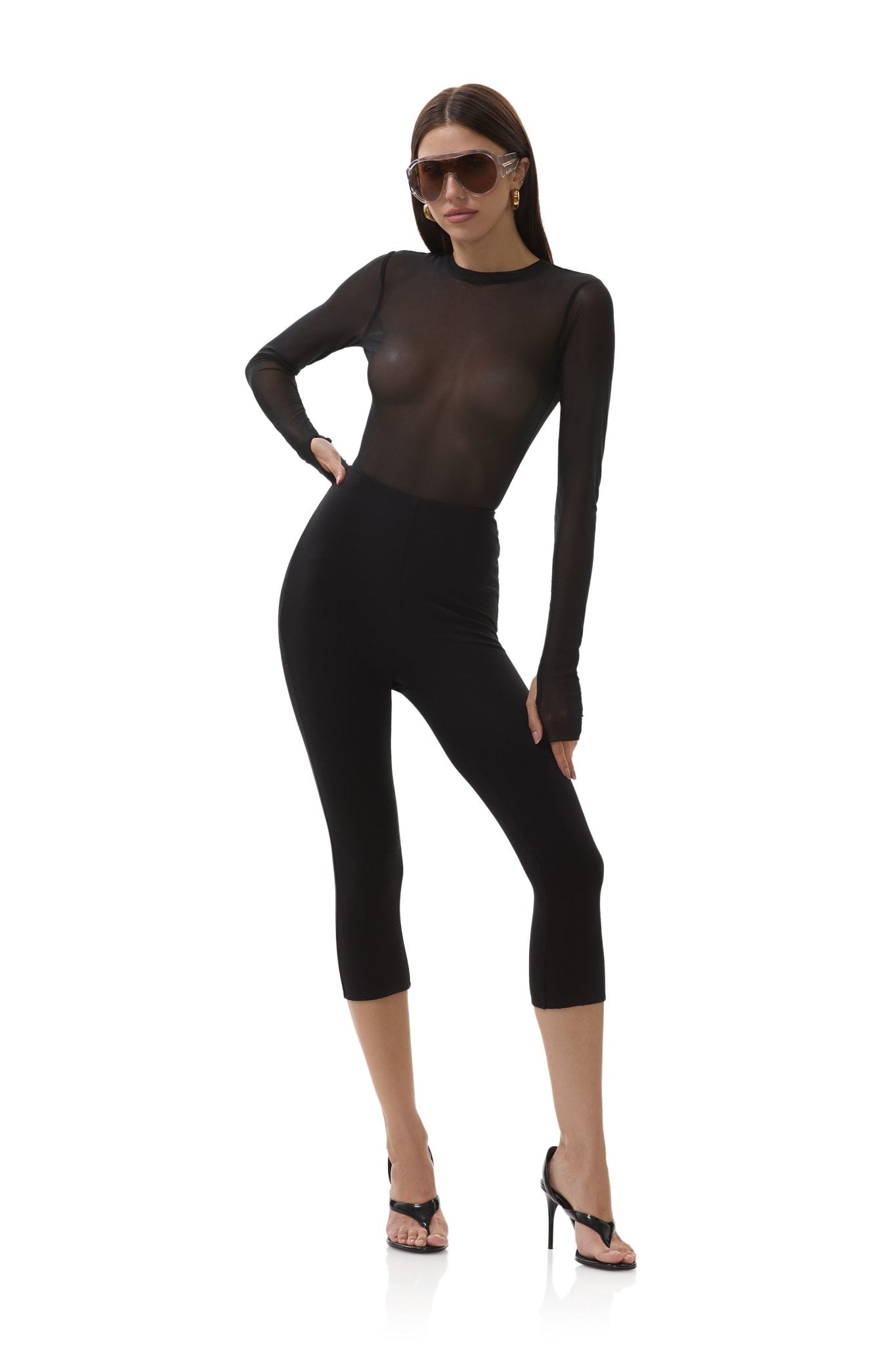 Kaylee Top - Noir - AFRM