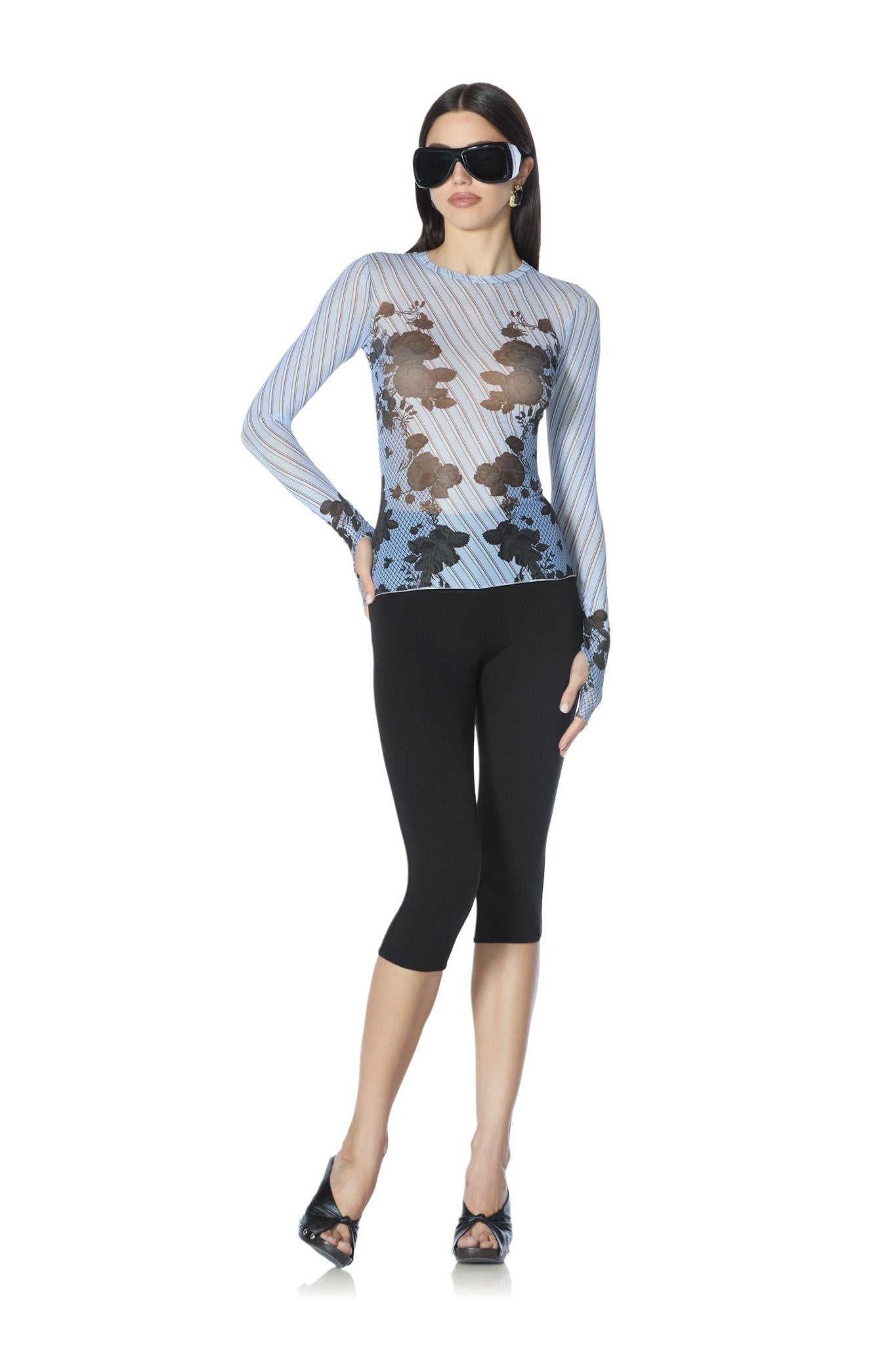 Kaylee Top - Shirting Rose - AFRM