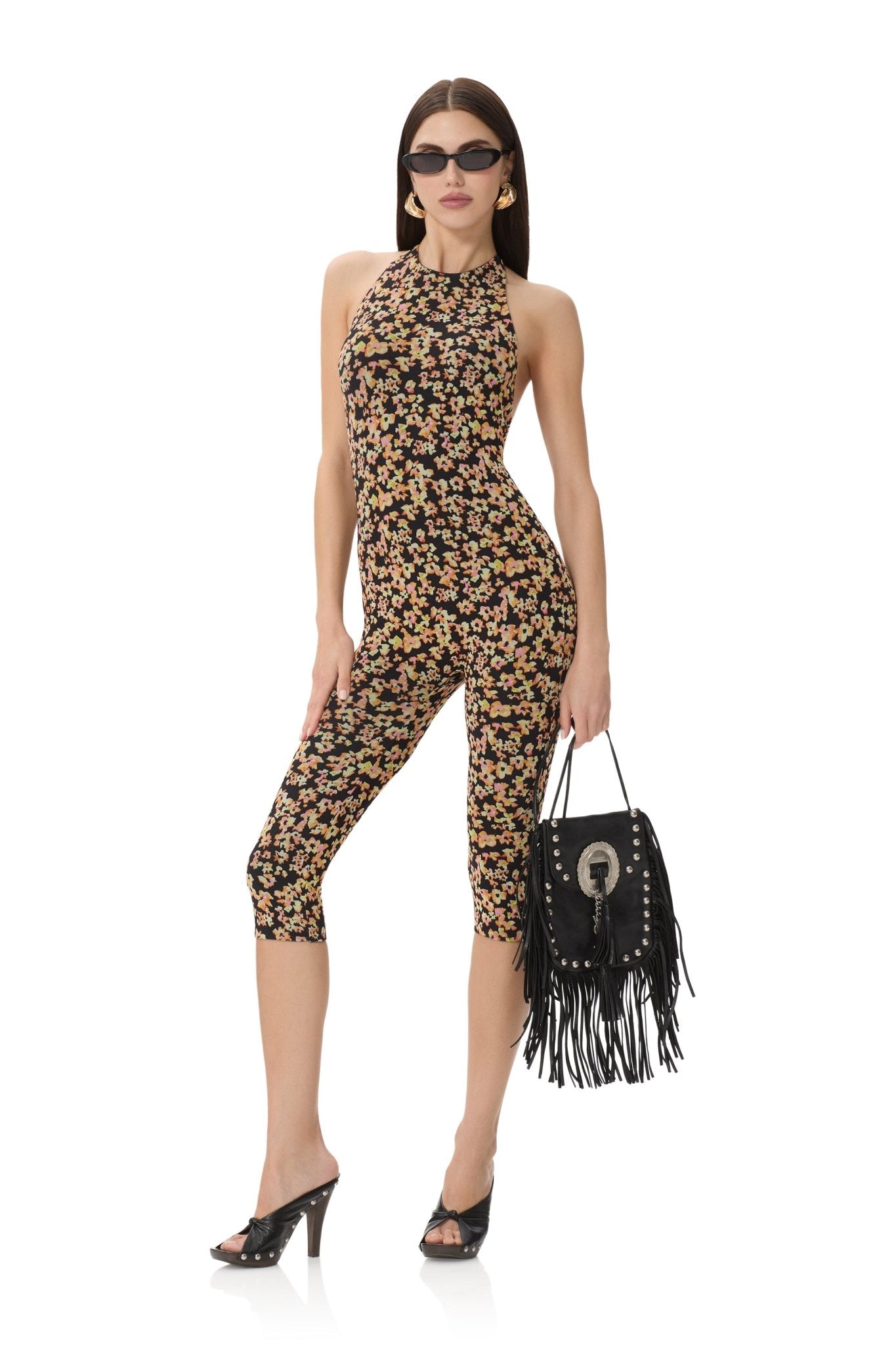 Lucia Catsuit - Bright Bloom - AFRM