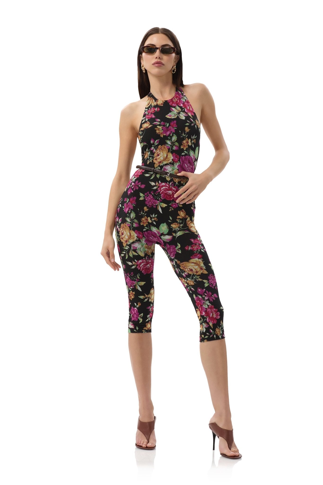 Lucia Catsuit - Dusted Floral - AFRM