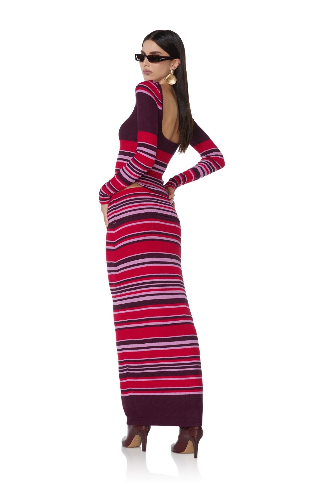 Madsen Top - Striped Kiss - AFRM