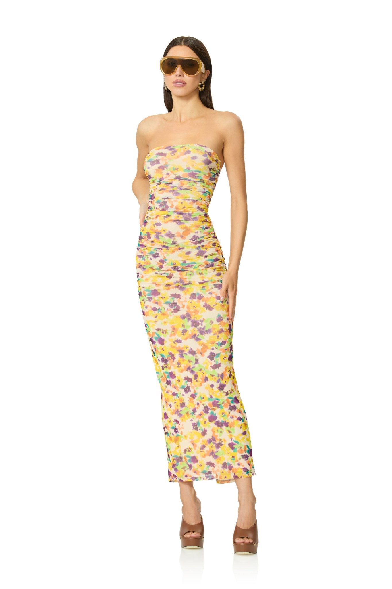 Marlo Dress - Tossed Ditsy - AFRM