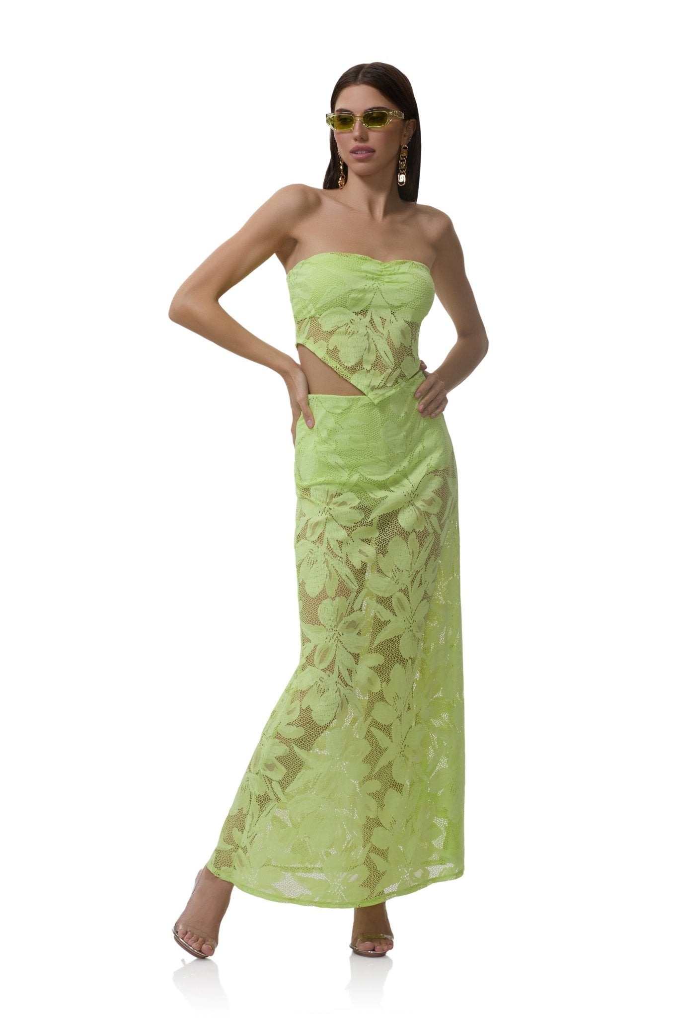 Moa Top - Lime Essence - AFRM