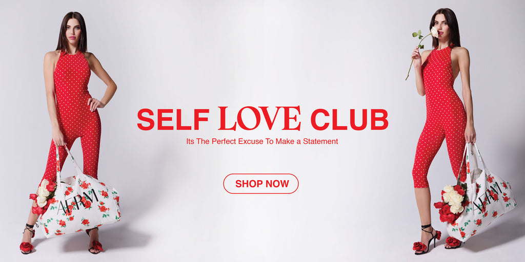 SELF LOVE CLUB. ITS THE PERFECT EXCUSE TO MAKE A STATEMENT.