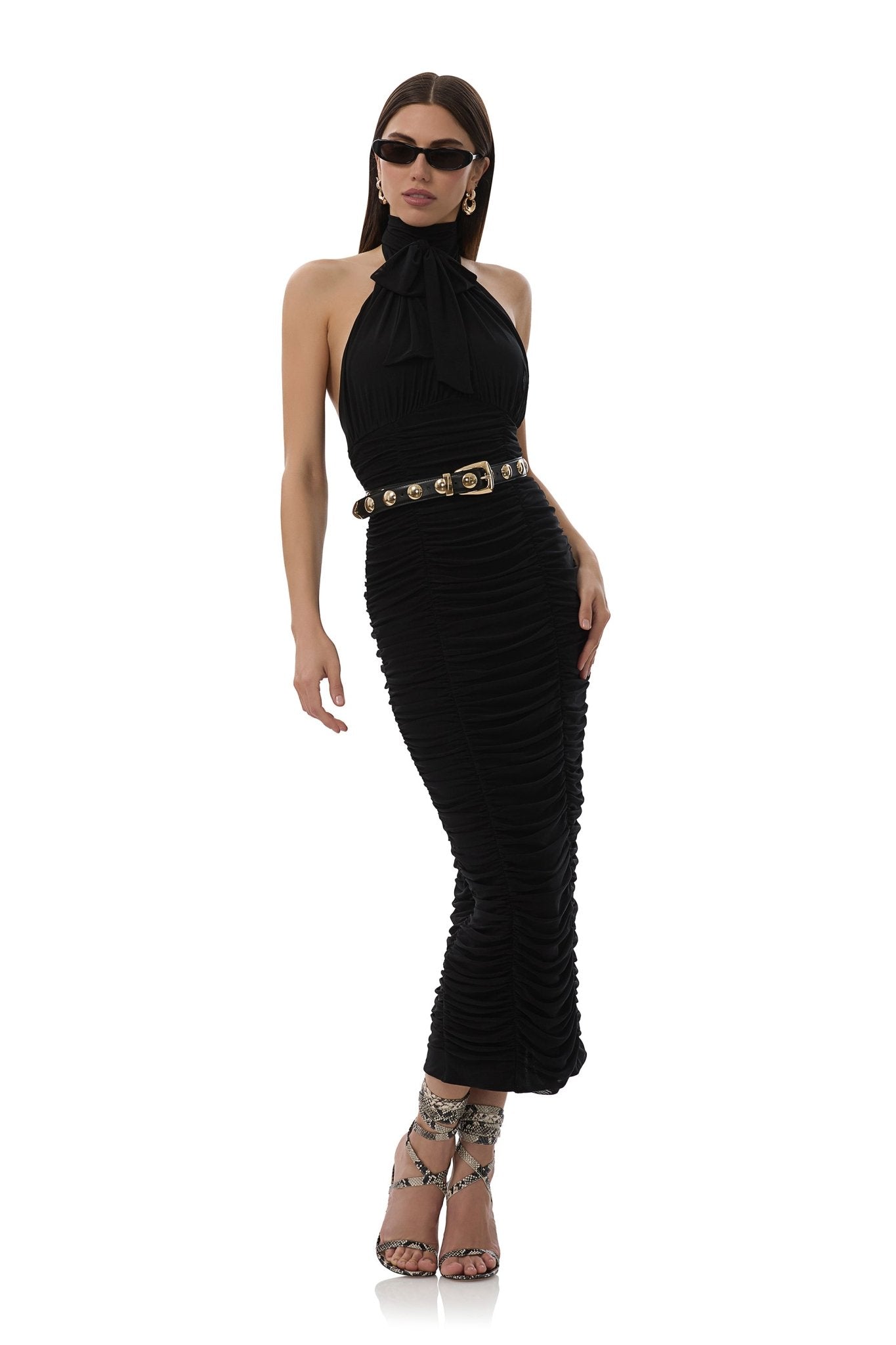 Nikita Dress - Noir - AFRM