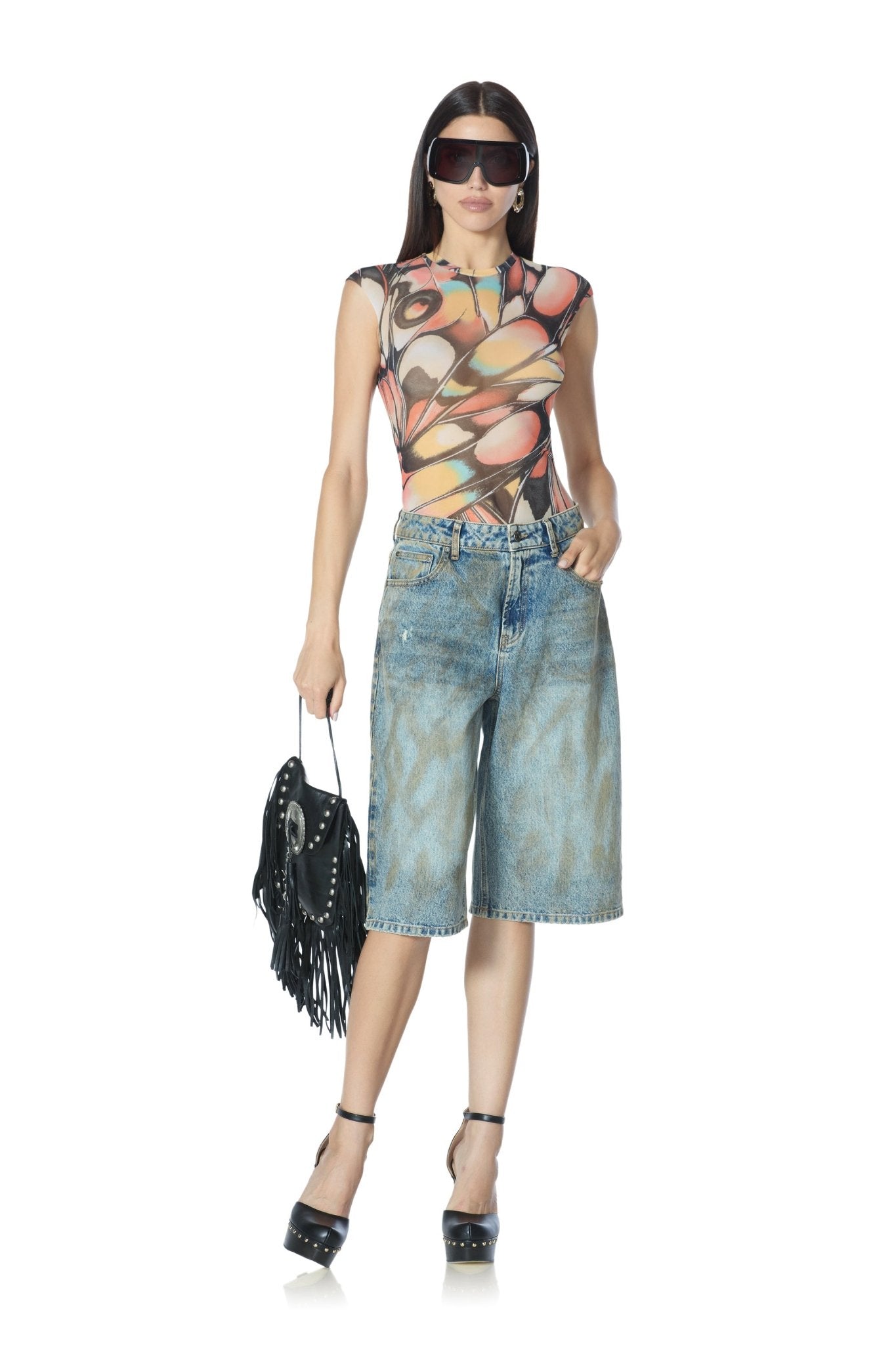 Nina Top - Brandy Butterfly - AFRM