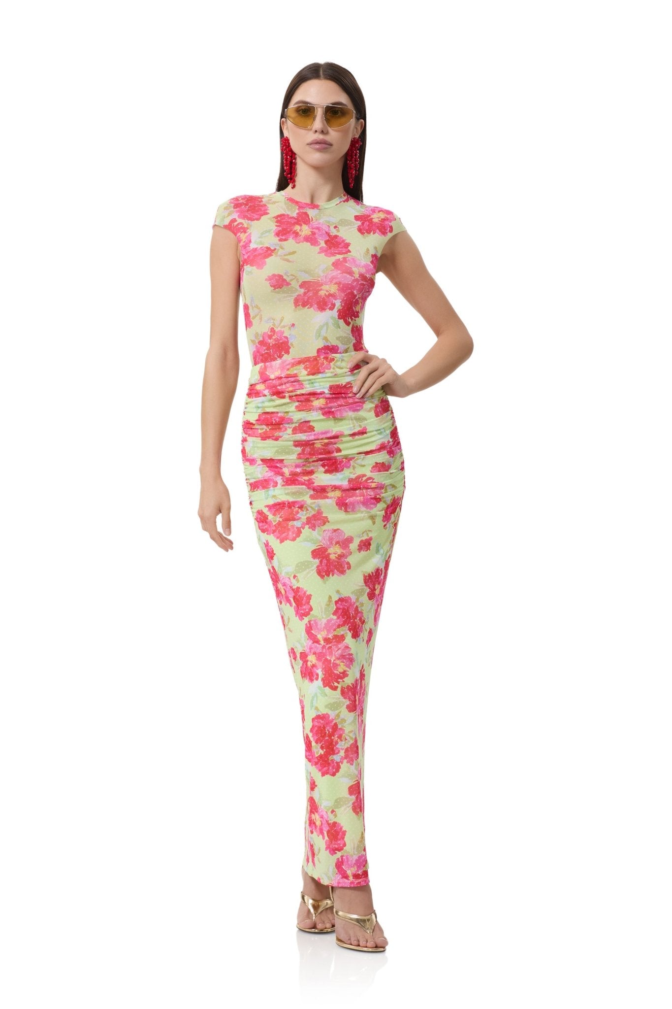 Nina Top - Floral Dot - AFRM