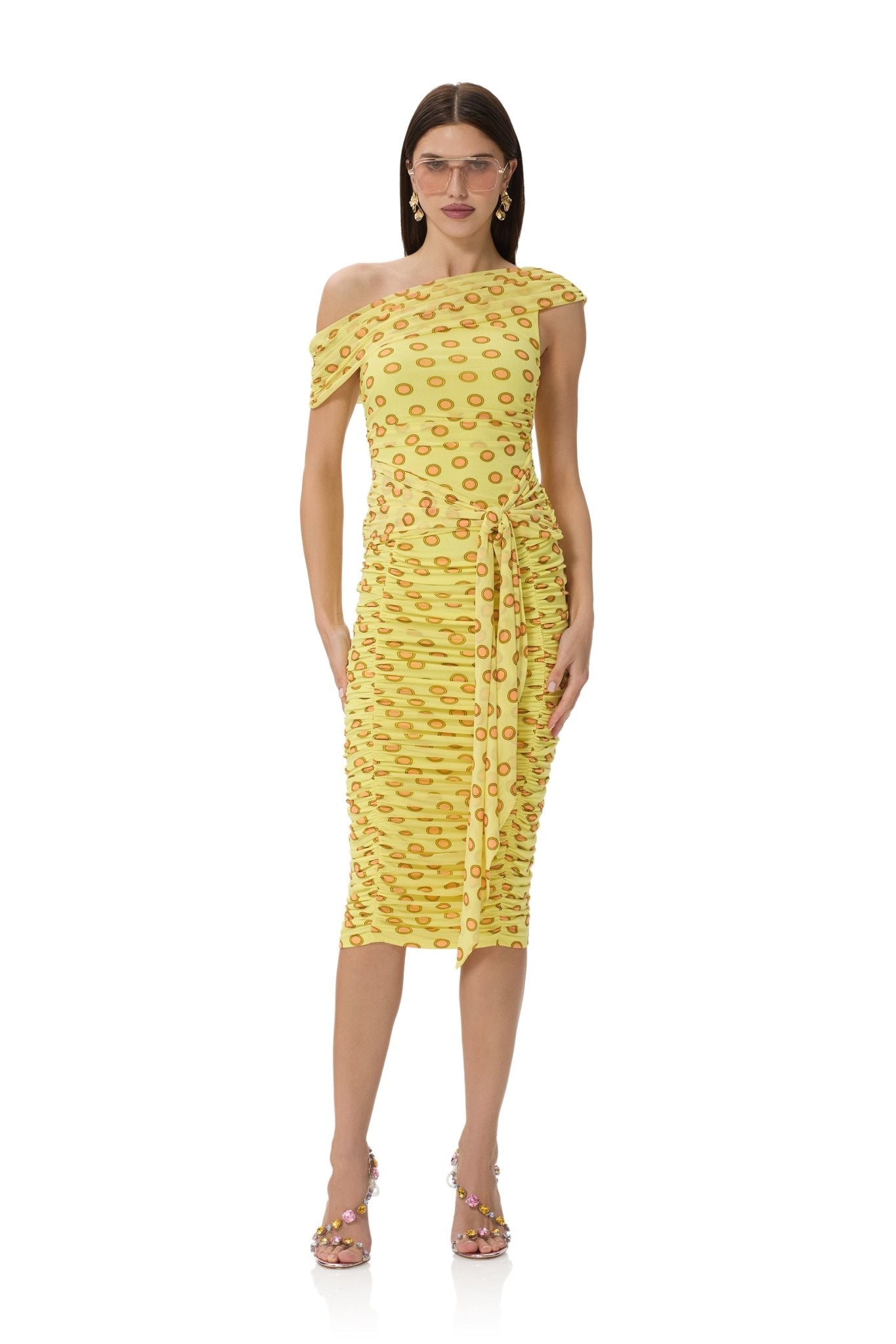 Noha Skirt - Deco Dot - AFRM