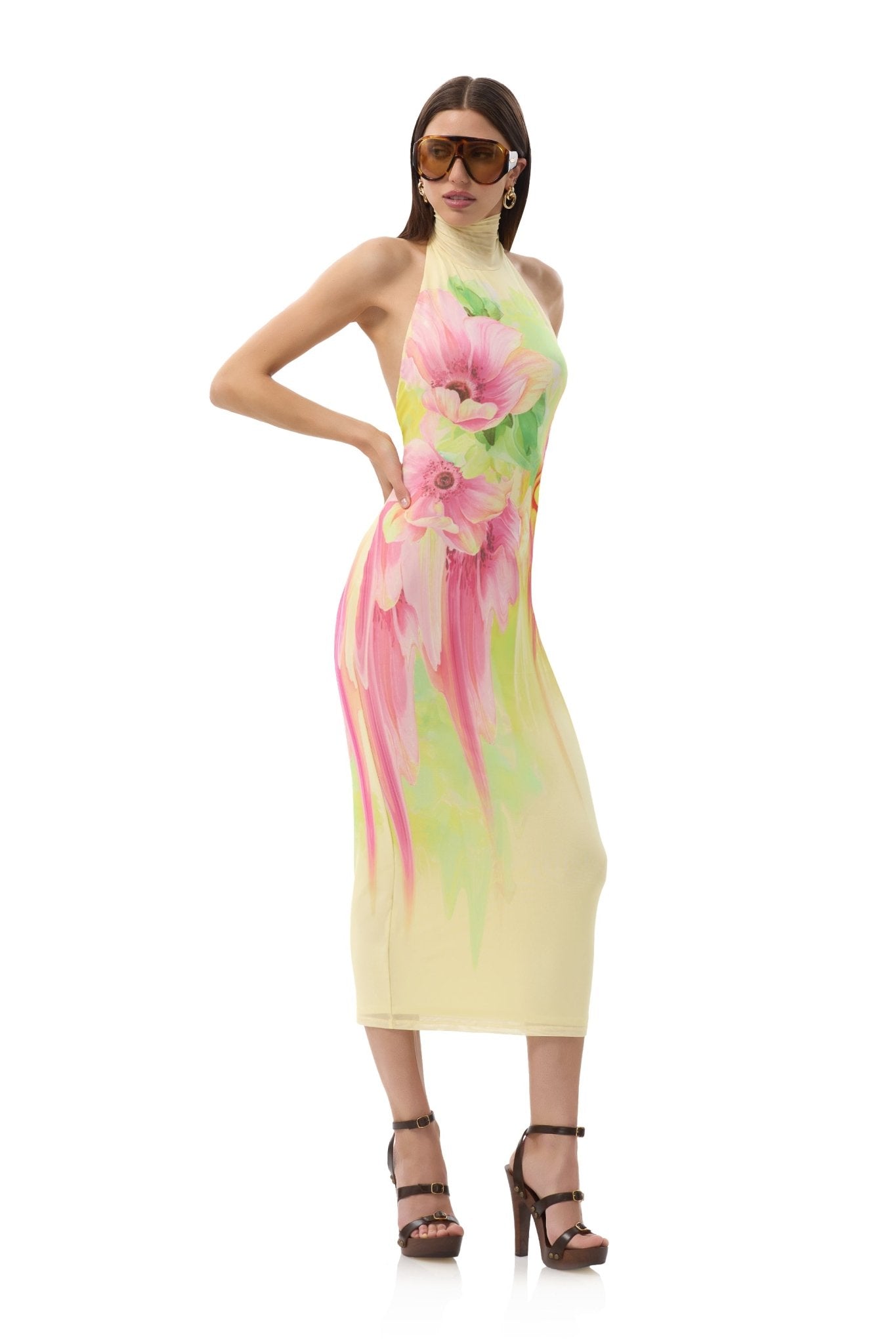 Olimpia Dress - Butter Peony - AFRM