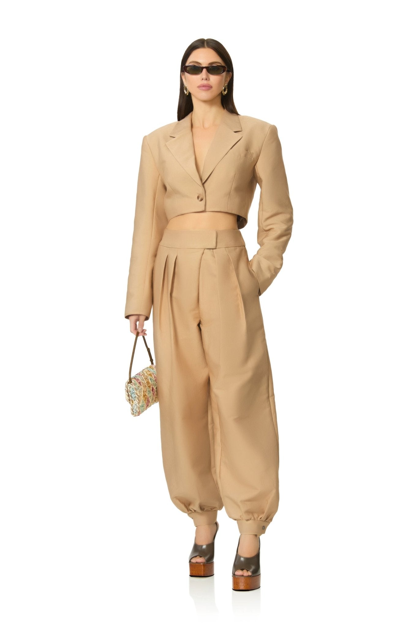 Petra Blazer - White Pepper - AFRM