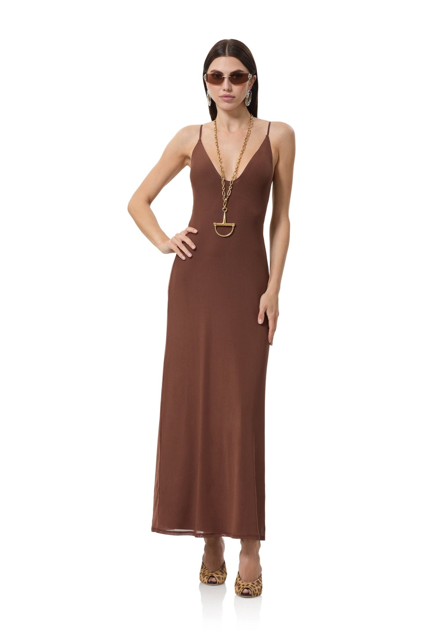 Romy Dress - Cappuccino - AFRM