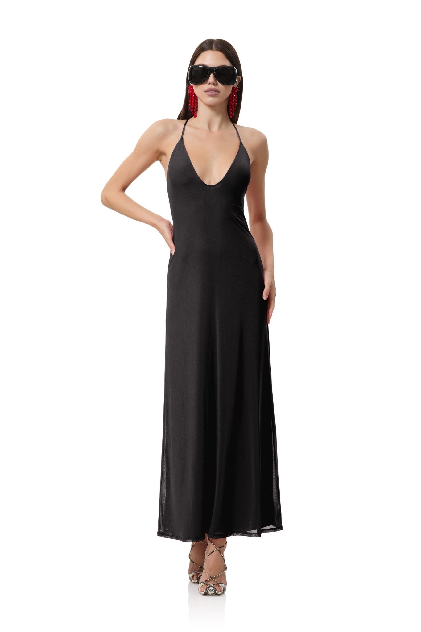 Romy Dress - Noir - AFRM