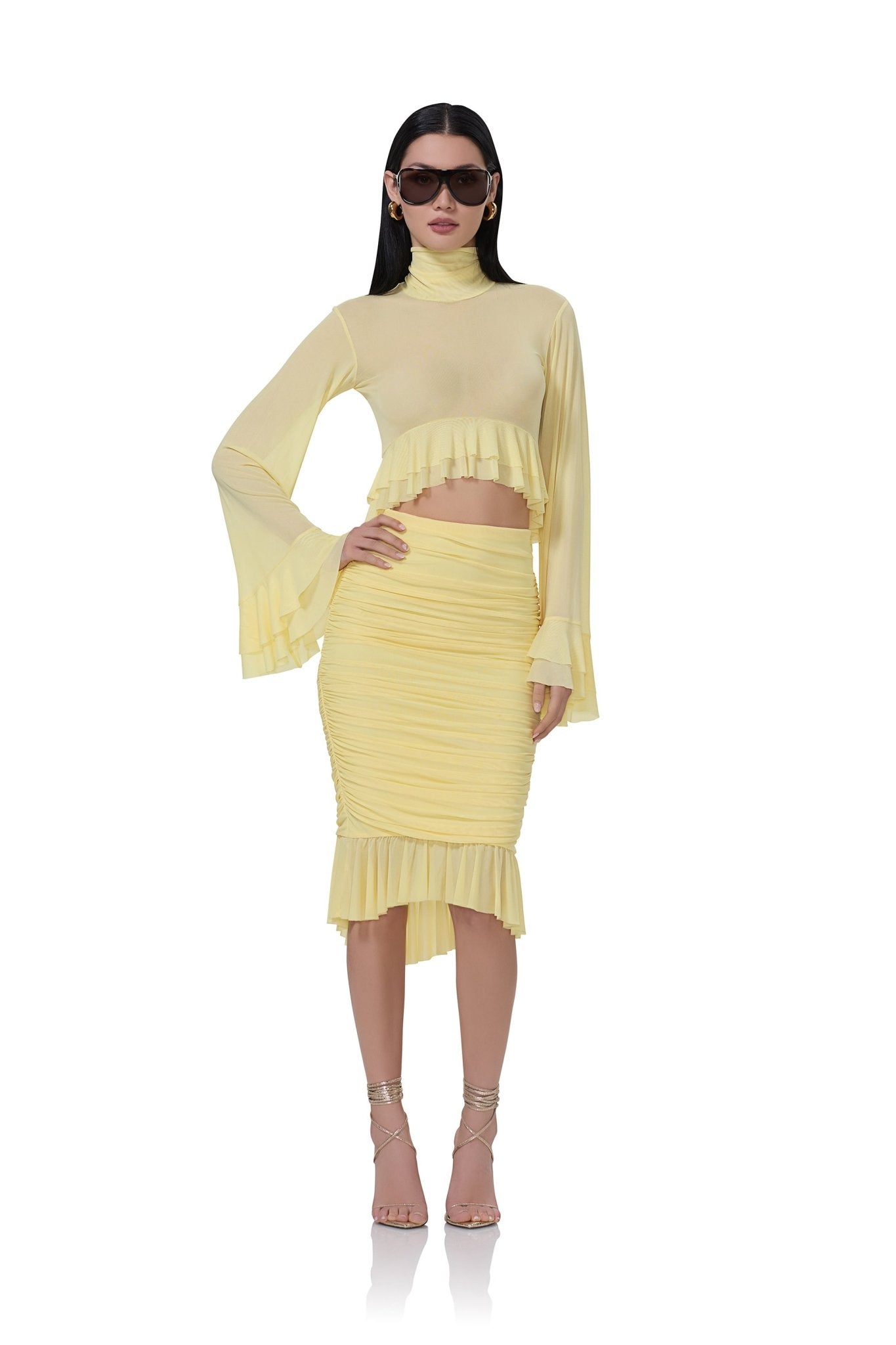 Ronica Skirt - Buttercup - AFRM