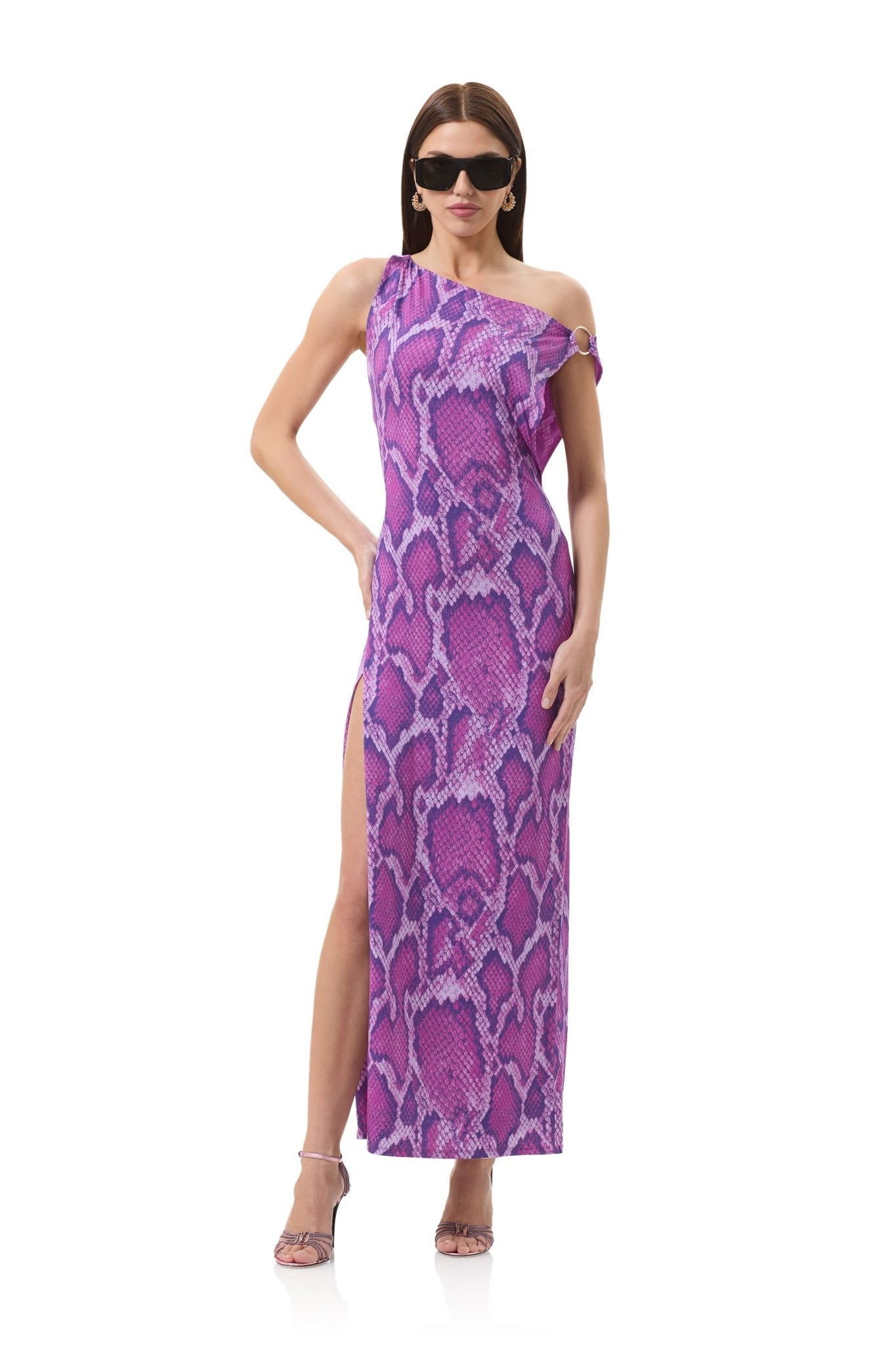 Saffron Dress - Cactus Snake - AFRM