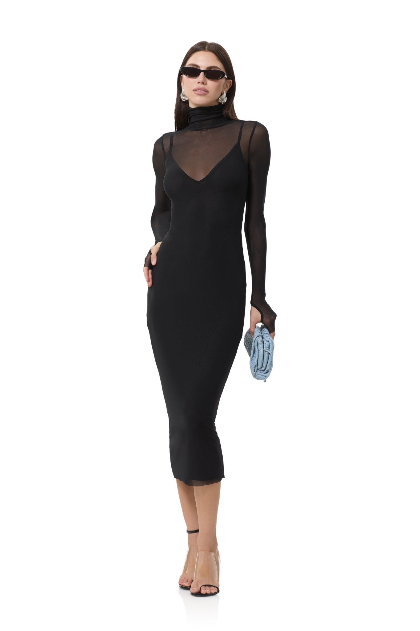 Shailene Dress - Noir - AFRM