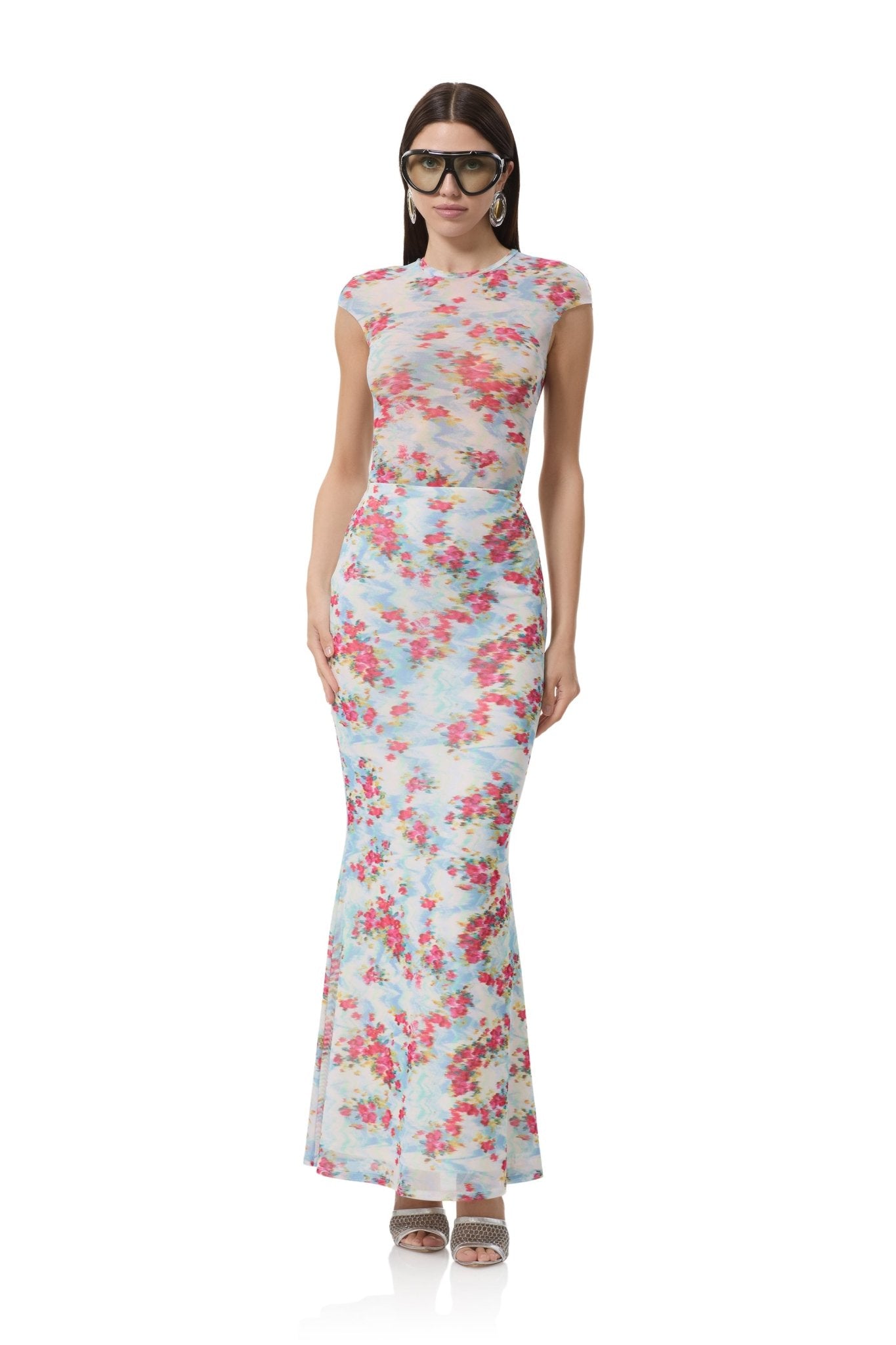 Tegan Skirt - Digital Floral - AFRM