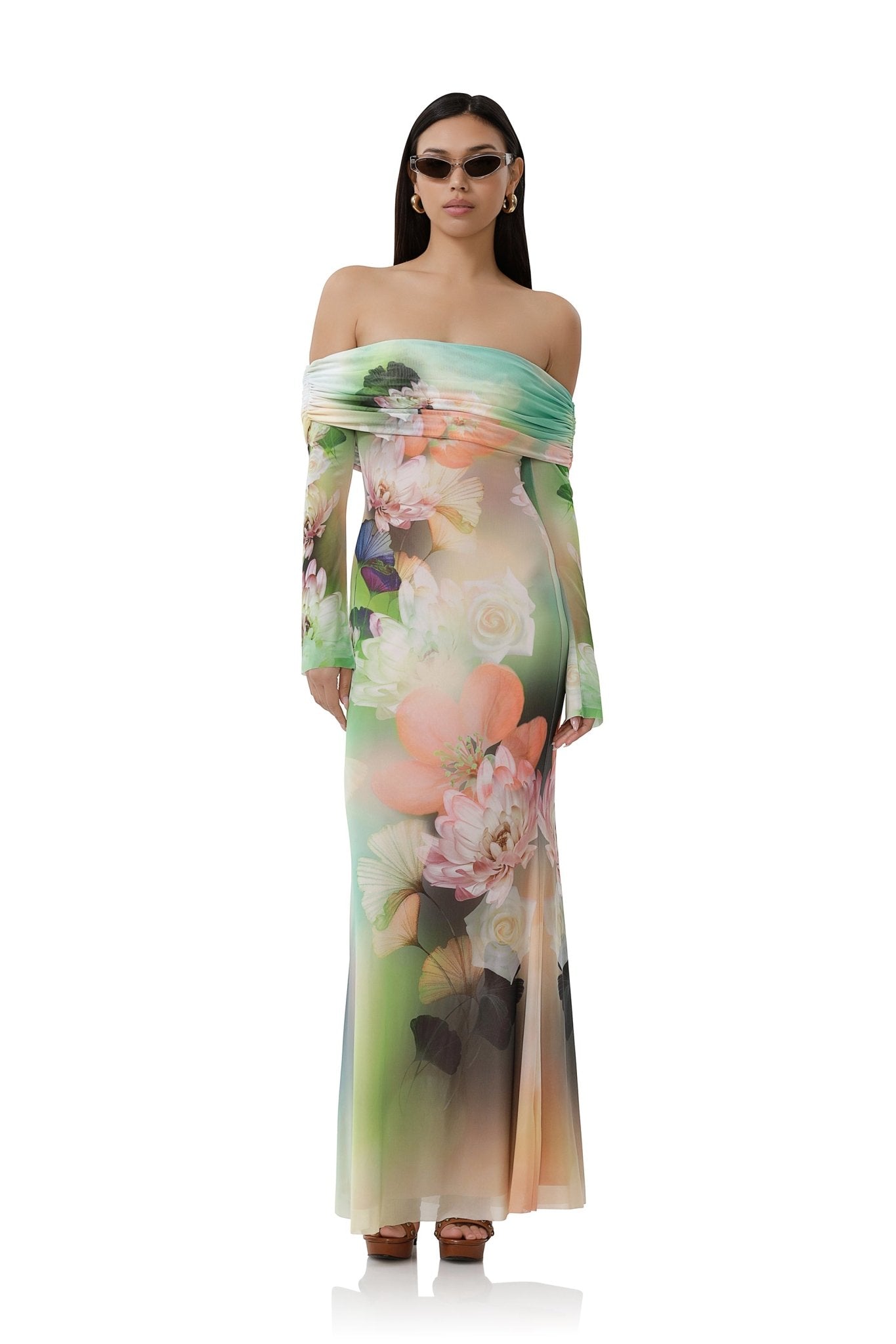Theana Dress - Sunbeam Floral - AFRM