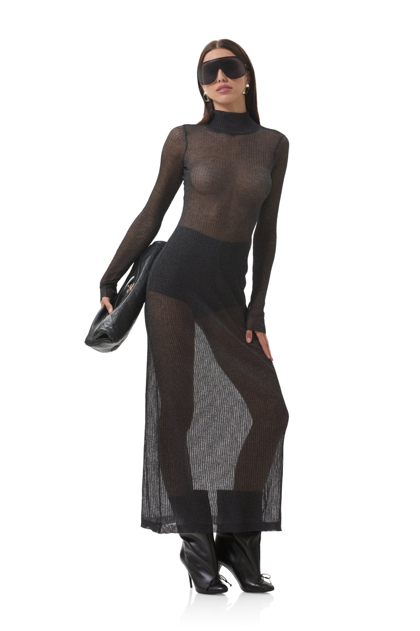 Vilas Dress - Noir - AFRM