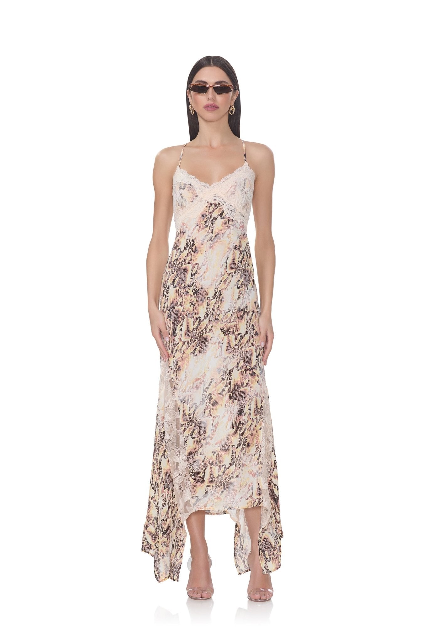 Vince Dress - Shine Snake - AFRM