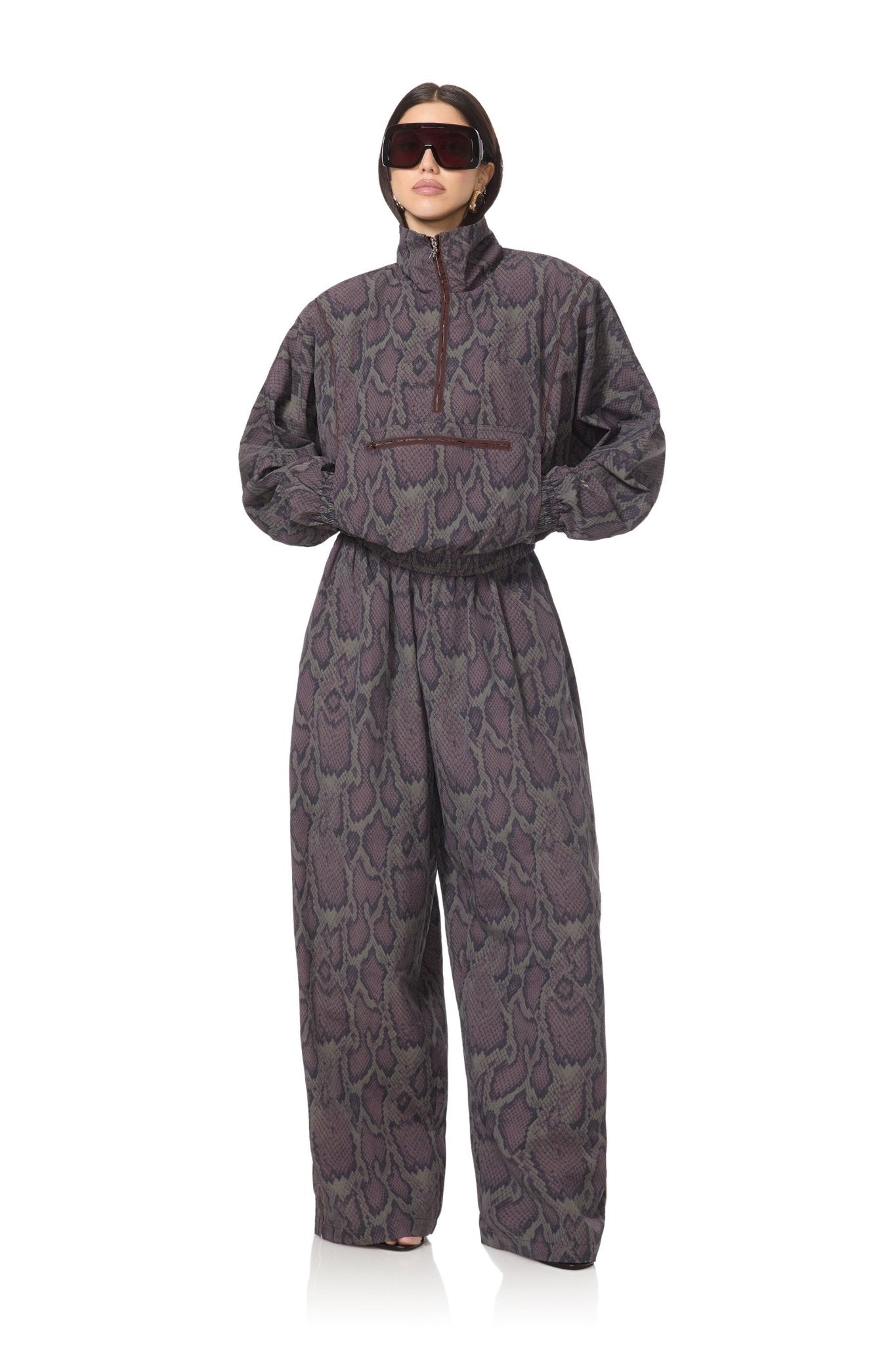 Virgo Windbreaker Jacket - Earthen Snake - AFRM
