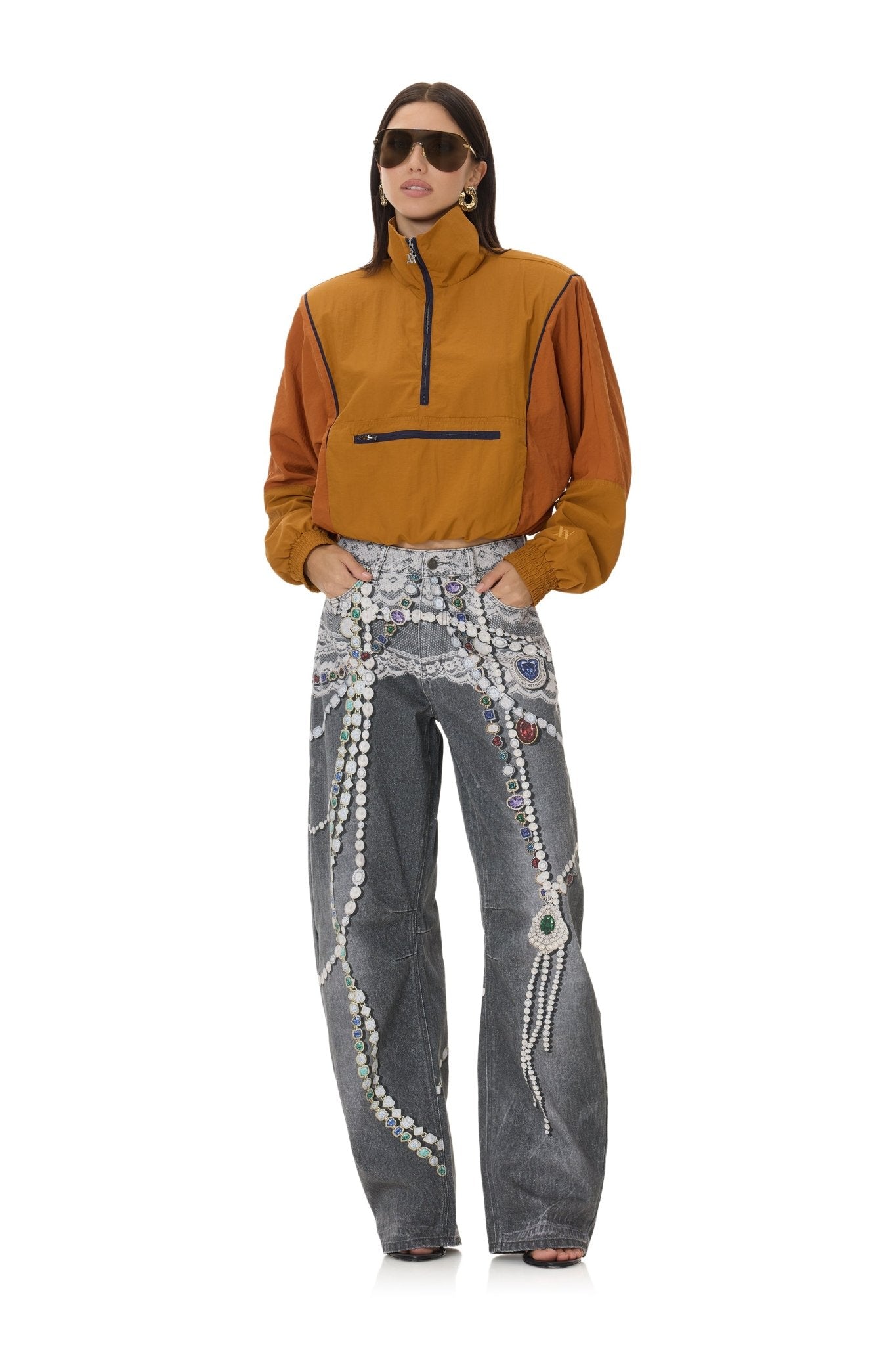 Virgo Windbreaker Jacket - Meerkat Mix - AFRM