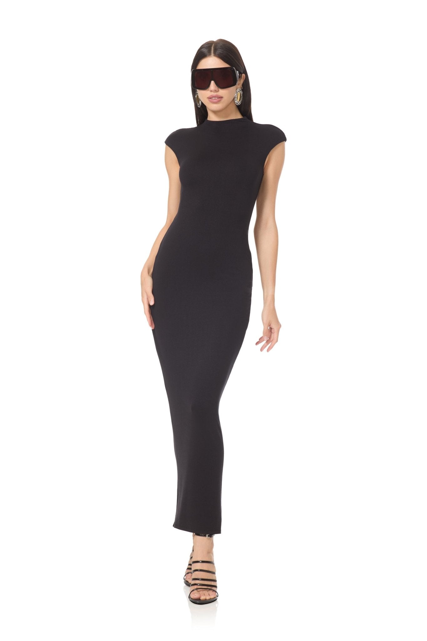 Wilton Dress - Noir - AFRM