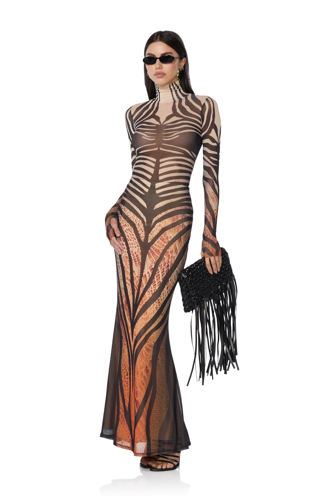 Zadie Top - Snake Stripe - AFRM